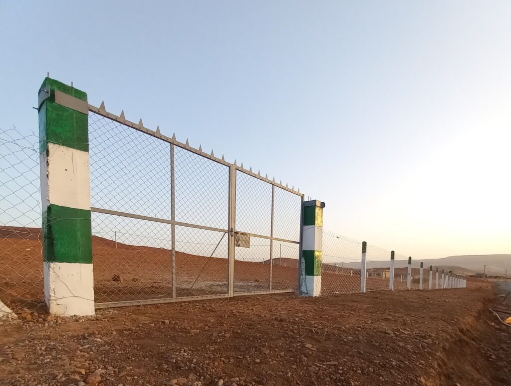 portails en grillage pour fermes